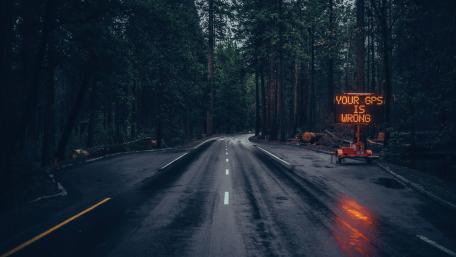 Your GPS is wrong wallpaper