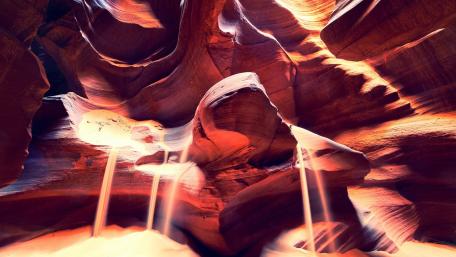 Whispers of Antelope Canyon wallpaper