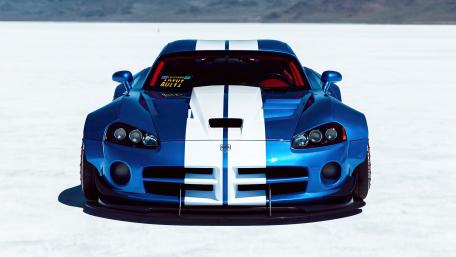 Blue Race Car Precision on Track wallpaper
