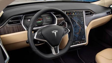 Futuristic Electric Vehicle Dashboard wallpaper