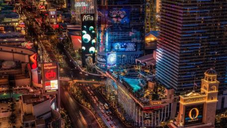 Vibrant Las Vegas Nightlife Awaits wallpaper