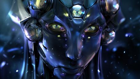 Visions of a Sophisticated Android Future wallpaper