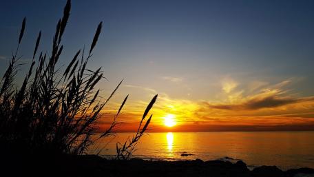 Sunset Sea View - Nahr Ibrahim, Lebanon wallpaper