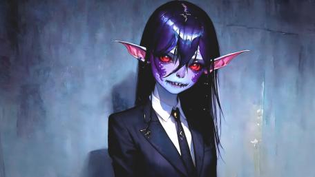 Mystical Goblin Emissary in Anime Style wallpaper