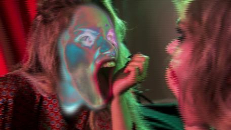 Spectral Glitch Reflection wallpaper