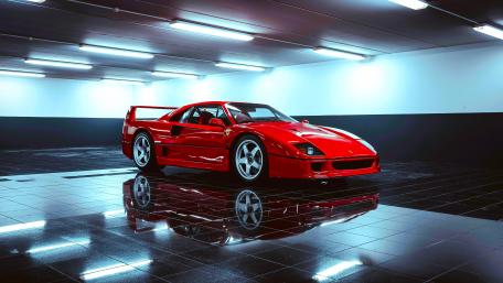 Ferrari F40 Elegance in Red wallpaper