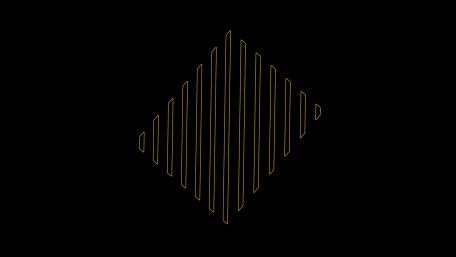 Glowing line wallpaper