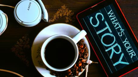 Aromatic Espresso Narrative wallpaper