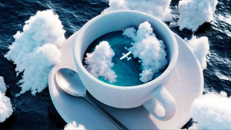 Ocean Brew Sky High Journey wallpaper