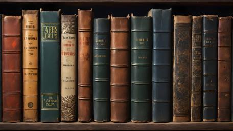 Timeless Wisdom on Bookshelves wallpaper