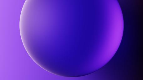 Purplicious Spherical Delight wallpaper