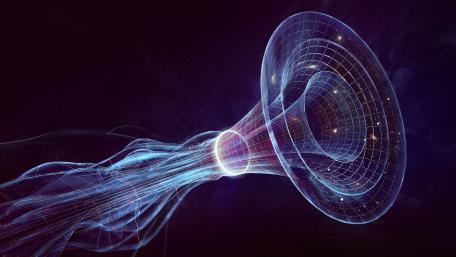 Gravitational Pull of the Cosmic Void wallpaper