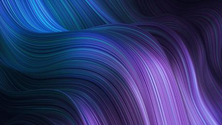 Purple Waves Abstract Elegance wallpaper