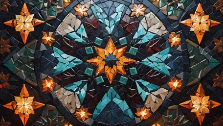 Kaleidoscopic Mosaic Reverie wallpaper