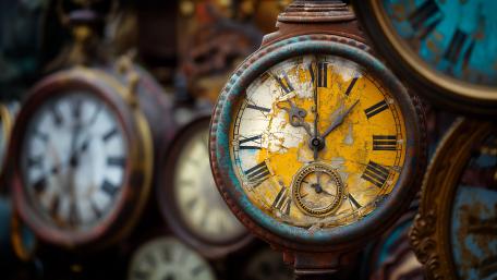 Time's Eternal Rustic Charms wallpaper