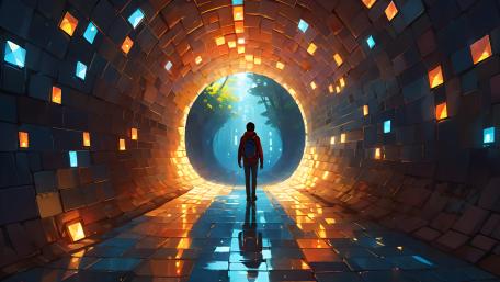 Journey to the Luminous Portal wallpaper