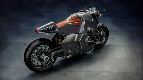 Sleek BMW Motorcycle Concept Wallpaper wallpaper