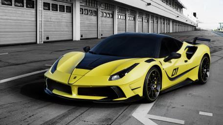 Speed and Elegance on Track wallpaper