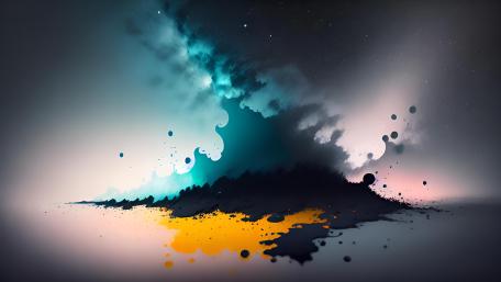 Mystical Nebula Inception wallpaper
