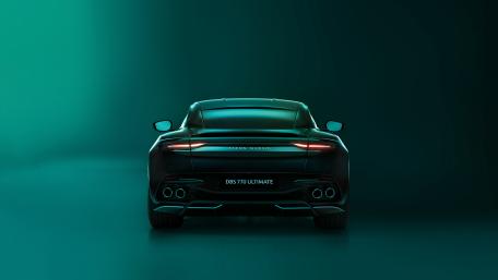 Aston Martin DBS 770 Ultimate Rear view wallpaper
