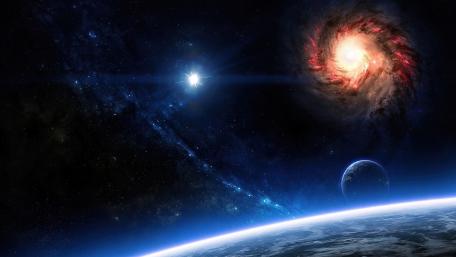 Celestial Majesty of Distant Realms wallpaper