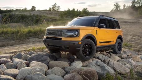 Rugged Ford Bronco Sport Adventure wallpaper