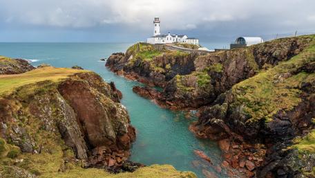 Majestic Fanad Head Beacon Beckons wallpaper