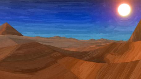 Sand dunes wallpaper