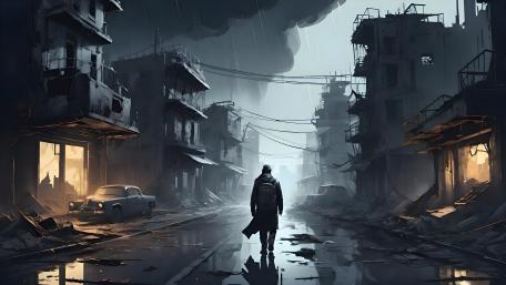 Silent City Echoes wallpaper