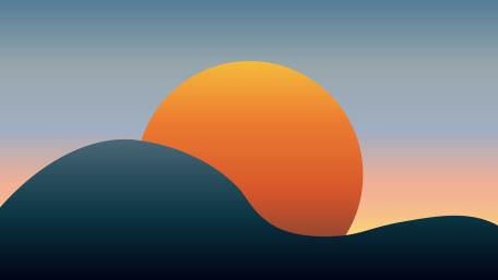 Serenity at Sunset wallpaper