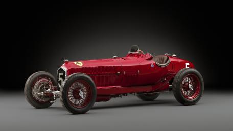 Timeless Elegance of Alfa Romeo P3 wallpaper