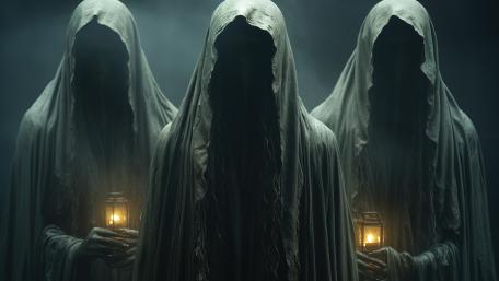 Gathering of the Ghostly Guardians wallpaper