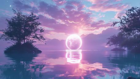 Serenity at Dawn wallpaper