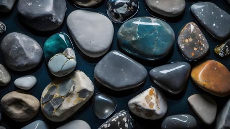 A Tapestry of Pebbles in Rich Detail wallpaper