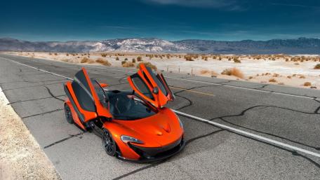 Speed and Grace on Desert Roads wallpaper
