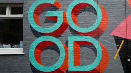 Vibrant Street Motivation wallpaper