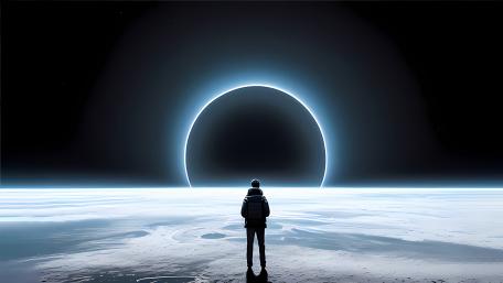 Edge of the Universe by AI wallpaper