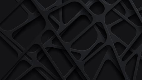 Geometric Mesh Design in Monochrome 3D wallpaper