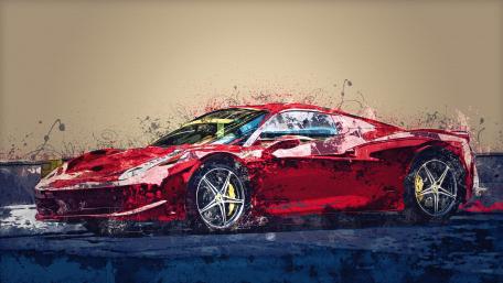 Fantasy Racing Art wallpaper