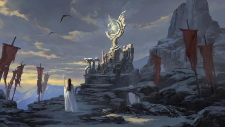 Princess Ascending to the Throne of Power wallpaper