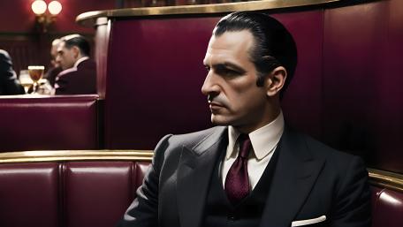 The Vintage Gentlemans Elegance wallpaper