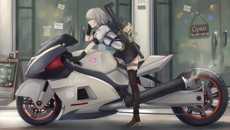 Warrior Ready for the Ride wallpaper