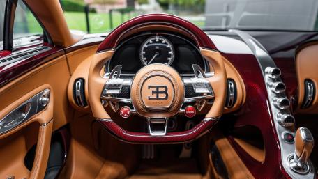 Ultimate Luxury and Performance Bugatti Interior wallpaper