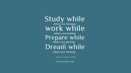 Study and Dream Bigger Than Others' Expectations wallpaper