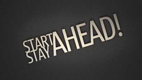 Stay Inspired and Move Ahead with This Motivational Wallpaper wallpaper