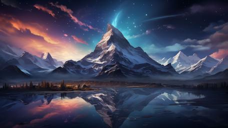 beautiful-mountains-landscape wallpaper