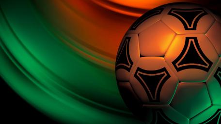 Dynamic Soccer Ball Wallpaper for Enthusiasts wallpaper