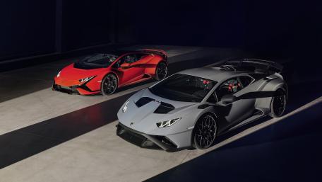 Exquisite Lamborghini Huracan Duo wallpaper