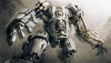 Giant Mecha Warrior wallpaper
