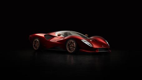 De Tomaso P72 Unveiled in Dark Majesty wallpaper